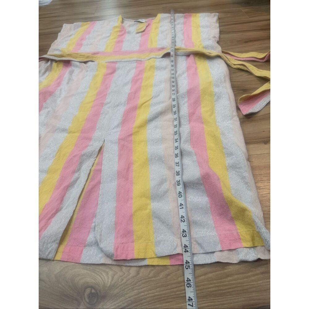 Rujuta Sheth Ruby Kaftan Dress - Candy Stripe boho lagenlook sz M/L - Picture 8 of 8